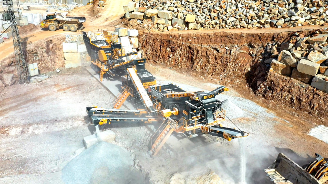 FABO mobile jaw crusher - Backenbrecher: das Bild 4 FABO mobile jaw crusher - Backenbrecher: das Bild 4