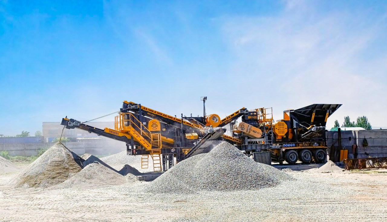 Backenbrecher neu kaufen FABO mobile jaw crusher: das Bild 11