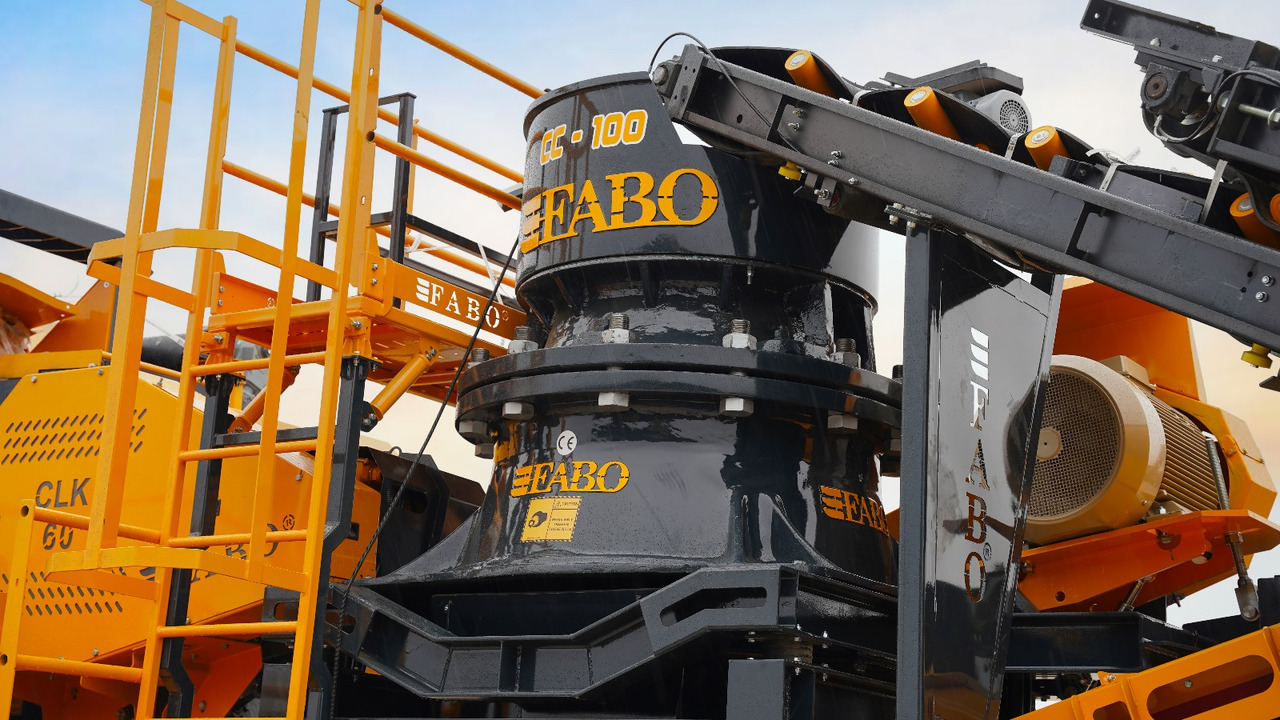 Backenbrecher neu kaufen FABO mobile jaw crusher: das Bild 8
