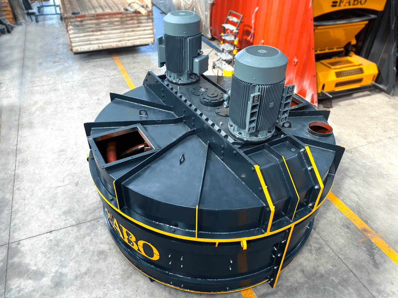 FABO twin shaft mixer - Betonmischer: das Bild 3 FABO twin shaft mixer - Betonmischer: das Bild 3