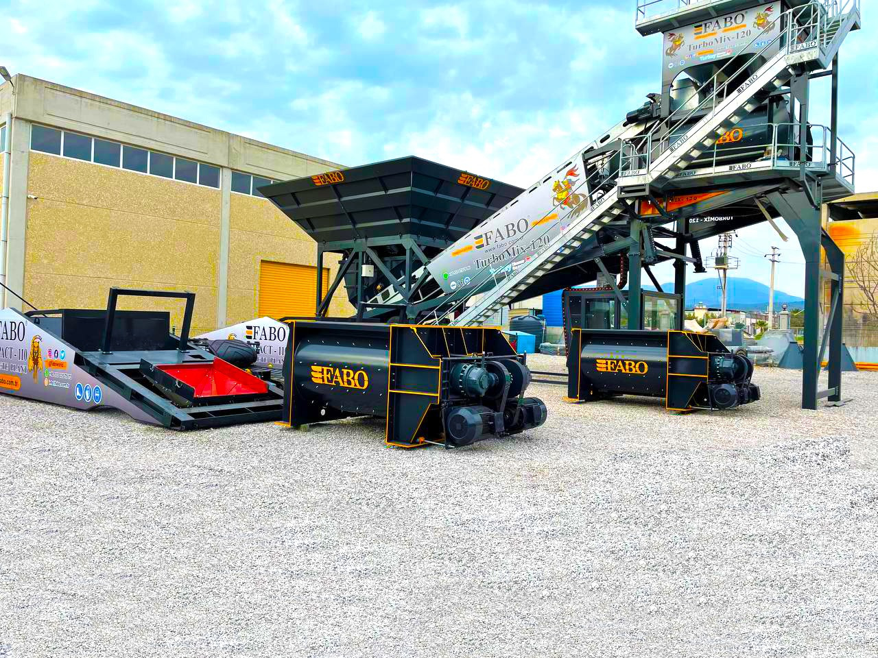 FABO twin shaft mixer - Betonmischer: das Bild 5 FABO twin shaft mixer - Betonmischer: das Bild 5