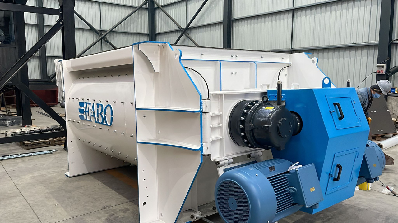 FABO twin shaft mixer - Betonmischer: das Bild 4 FABO twin shaft mixer - Betonmischer: das Bild 4