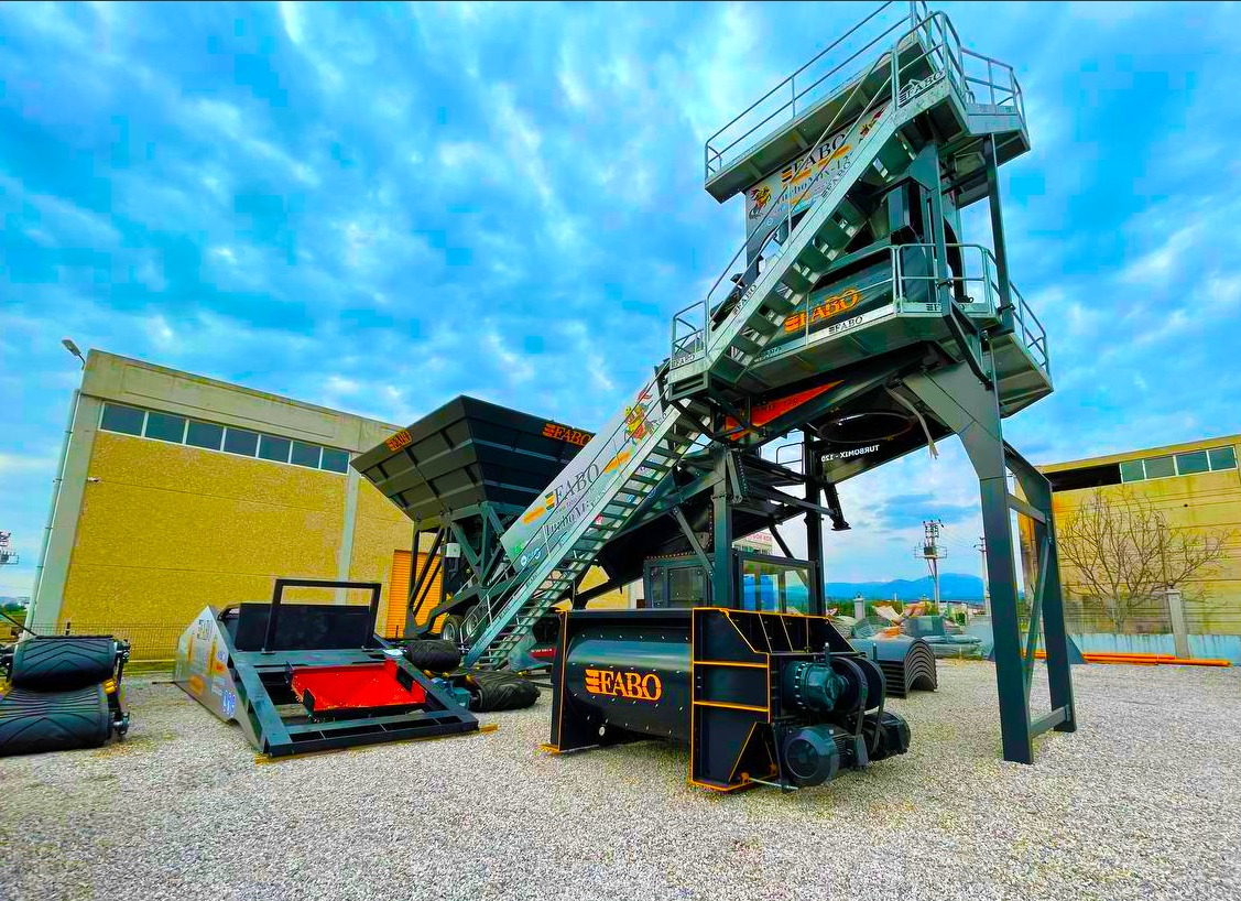 FABO twin shaft mixer - Betonmischer: das Bild 2 FABO twin shaft mixer - Betonmischer: das Bild 2