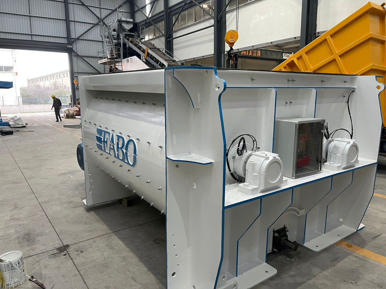 FABO twin shaft mixer - Betonmischer: das Bild 3 FABO twin shaft mixer - Betonmischer: das Bild 3