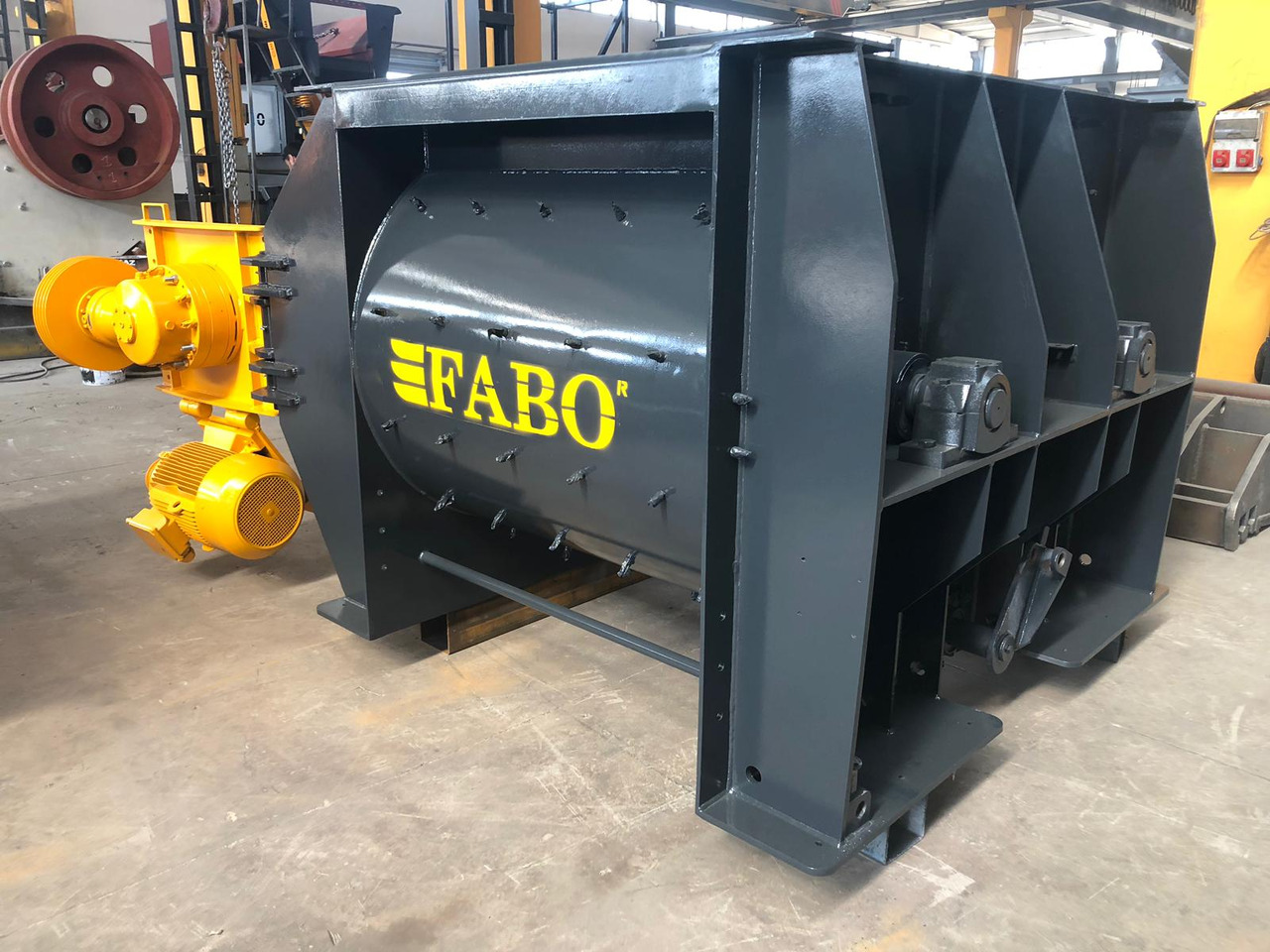 FABO twin shaft mixer - Betonmischer: das Bild 2 FABO twin shaft mixer - Betonmischer: das Bild 2