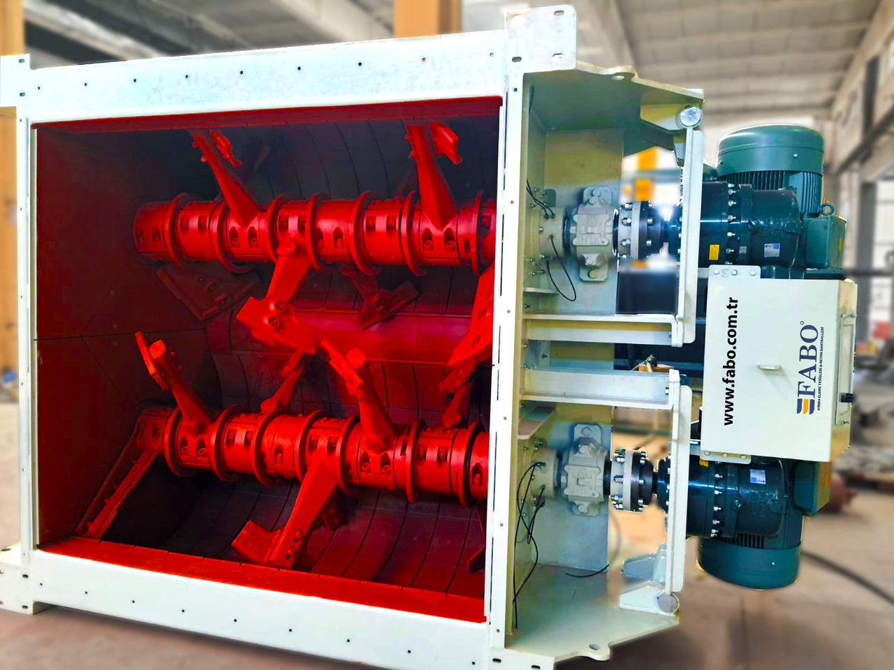 FABO twin shaft mixer - Betonmischer: das Bild 1 FABO twin shaft mixer - Betonmischer: das Bild 1