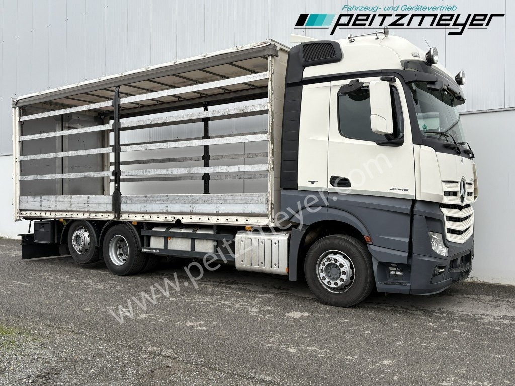 MERCEDES-BENZ Actros 2545 LL Pritsche, Klima, Standklima, PPC, EU 6 MP 4 - Edscha - Plane LKW: das Bild 2 MERCEDES-BENZ Actros 2545 LL Pritsche, Klima, Standklima, PPC, EU 6 MP 4 - Edscha - Plane LKW: das Bild 2