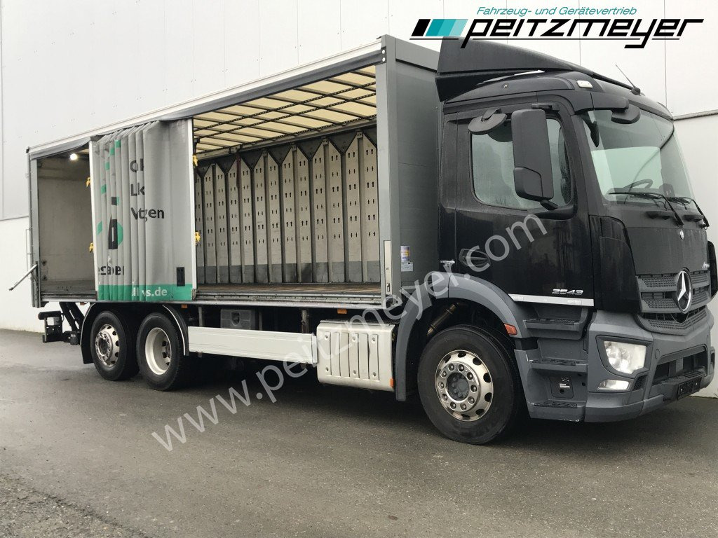 MERCEDES-BENZ Antos 2543 LL Getränke Schiebeplane Retarder, 2 x AHK, LBW 2 t., Lenkachse - Getränkeaufbau LKW: das Bild 2 MERCEDES-BENZ Antos 2543 LL Getränke Schiebeplane Retarder, 2 x AHK, LBW 2 t., Lenkachse - Getränkeaufbau LKW: das Bild 2