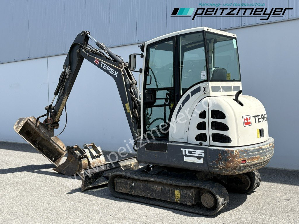 TEREX MINIBAGGER TC 35 mit hydr. Schwenklöffel 1.300 mm - Minibagger: das Bild 4 TEREX MINIBAGGER TC 35 mit hydr. Schwenklöffel 1.300 mm - Minibagger: das Bild 4