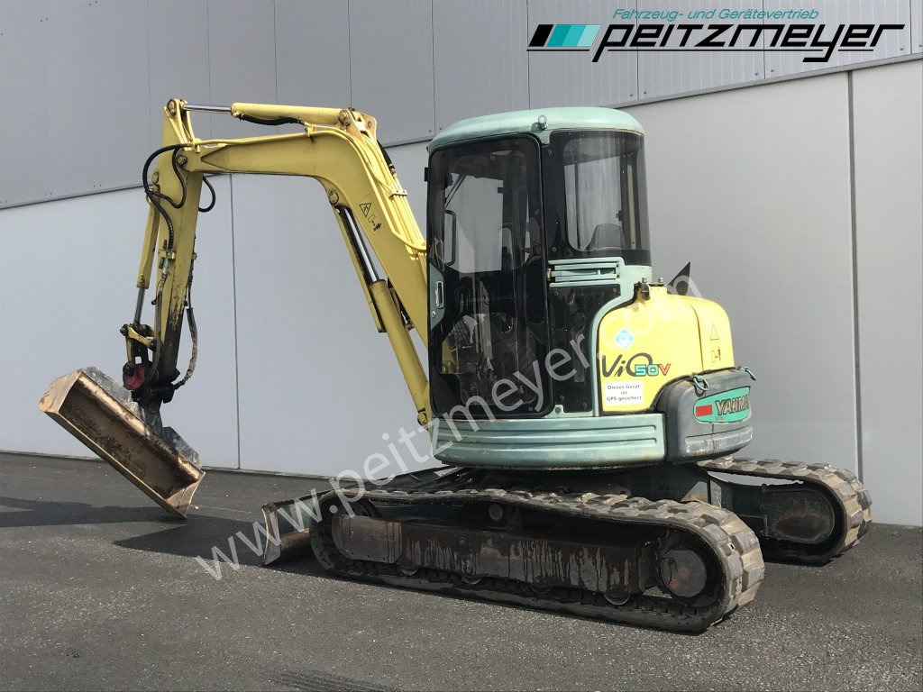 YANMAR MINIBAGGER VIO 50 V hydr. Schwenklöffel - Minibagger: das Bild 3 YANMAR MINIBAGGER VIO 50 V hydr. Schwenklöffel - Minibagger: das Bild 3