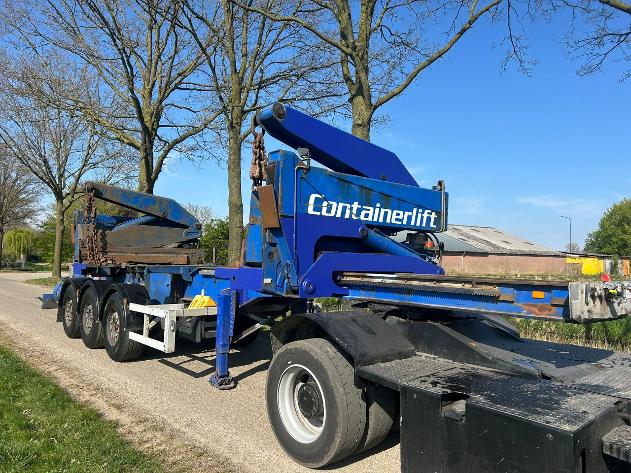 Pacton Steelbro MK6 Side loader / 20 - 40 ft / own diesel power pack / saf disc braks - Container/ Wechselfahrgestell Auflieger: das Bild 4 Pacton Steelbro MK6 Side loader / 20 - 40 ft / own diesel power pack / saf disc braks - Container/ Wechselfahrgestell Auflieger: das Bild 4