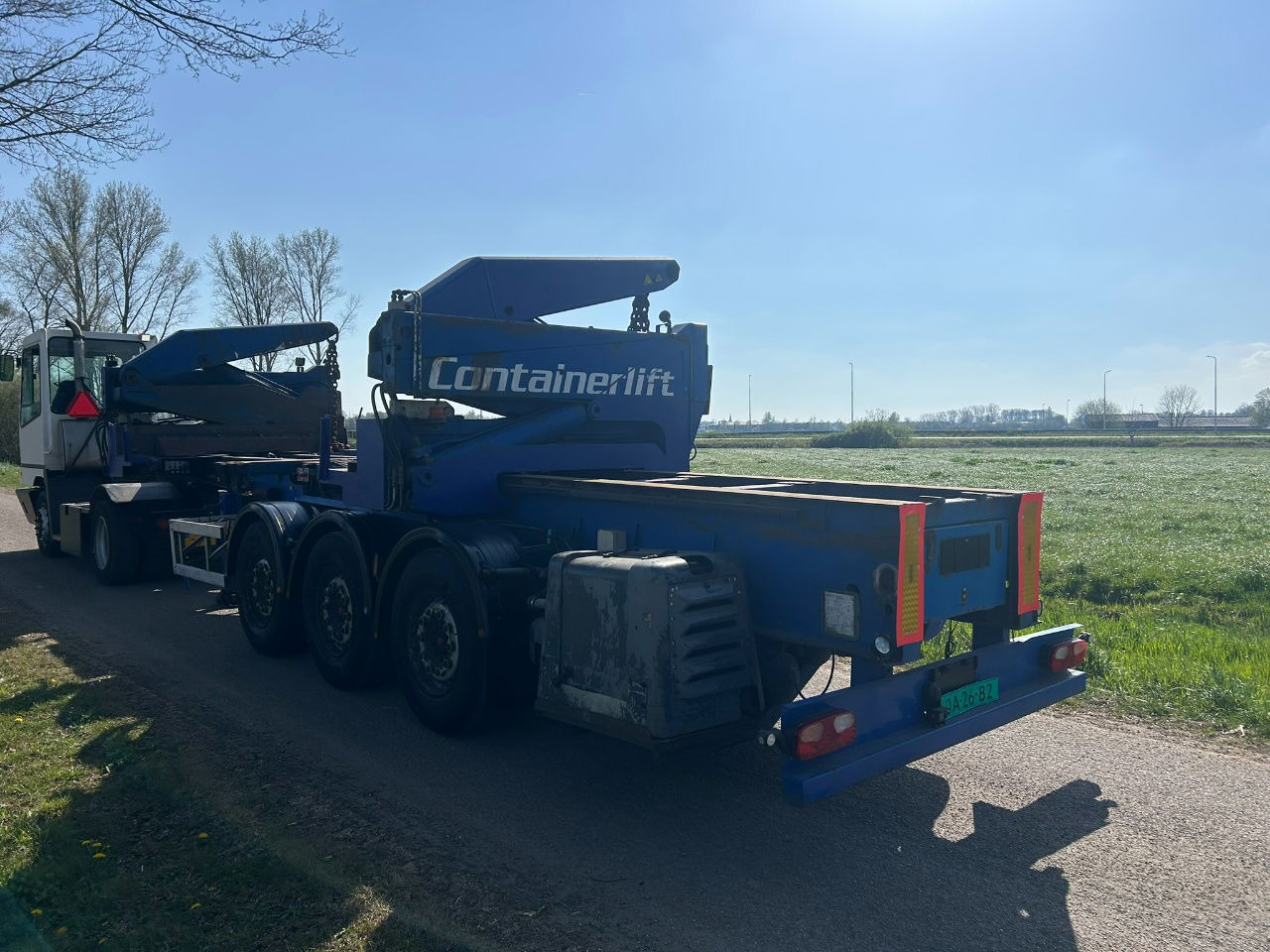 Pacton Steelbro MK6 Side loader / 20 - 40 ft / own diesel power pack / saf disc braks - Container/ Wechselfahrgestell Auflieger: das Bild 3 Pacton Steelbro MK6 Side loader / 20 - 40 ft / own diesel power pack / saf disc braks - Container/ Wechselfahrgestell Auflieger: das Bild 3