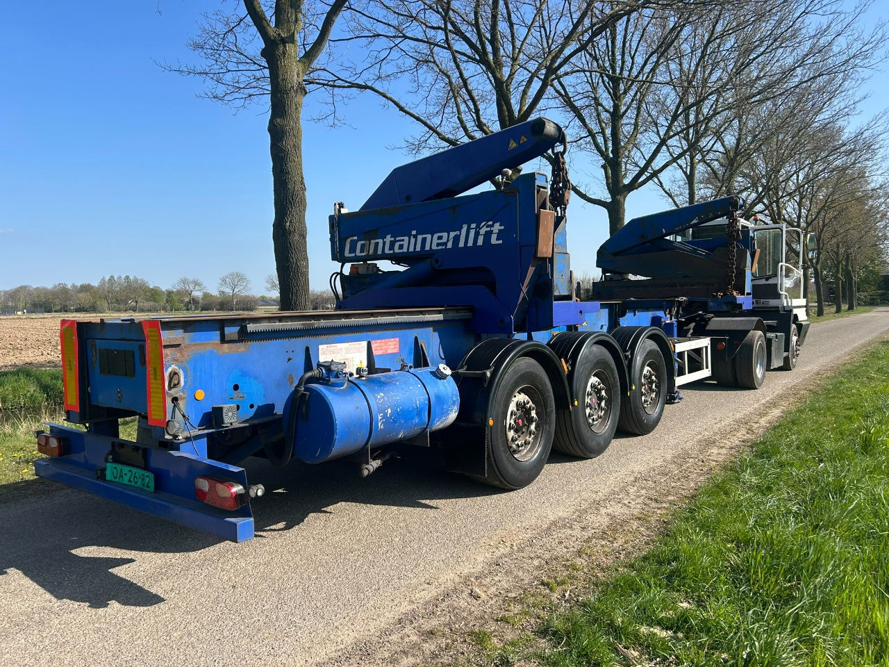 Pacton Steelbro MK6 Side loader / 20 - 40 ft / own diesel power pack / saf disc braks - Container/ Wechselfahrgestell Auflieger: das Bild 2 Pacton Steelbro MK6 Side loader / 20 - 40 ft / own diesel power pack / saf disc braks - Container/ Wechselfahrgestell Auflieger: das Bild 2