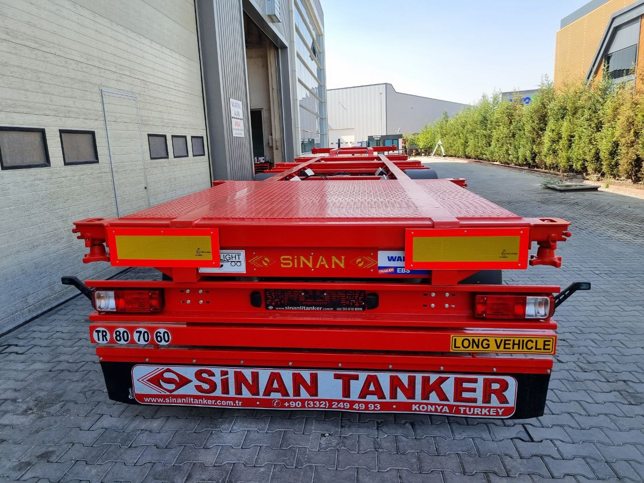 SINAN Container carrier - Container/ Wechselfahrgestell Auflieger: das Bild 1 SINAN Container carrier - Container/ Wechselfahrgestell Auflieger: das Bild 1