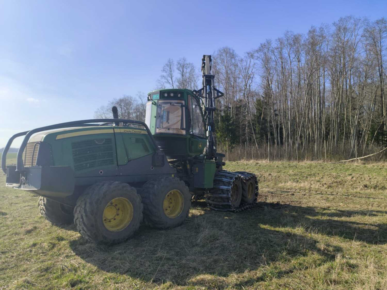 John Deere 1170G with H413 - Harvester: das Bild 5 John Deere 1170G with H413 - Harvester: das Bild 5
