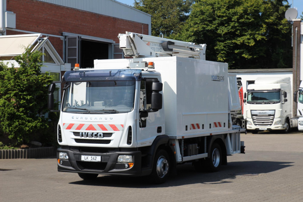 Iveco Eurocargo 120E22 Comilev EN 170 TPC 17m 2P.Korb - LKW mit Arbeitsbühne: das Bild 1 Iveco Eurocargo 120E22 Comilev EN 170 TPC 17m 2P.Korb - LKW mit Arbeitsbühne: das Bild 1