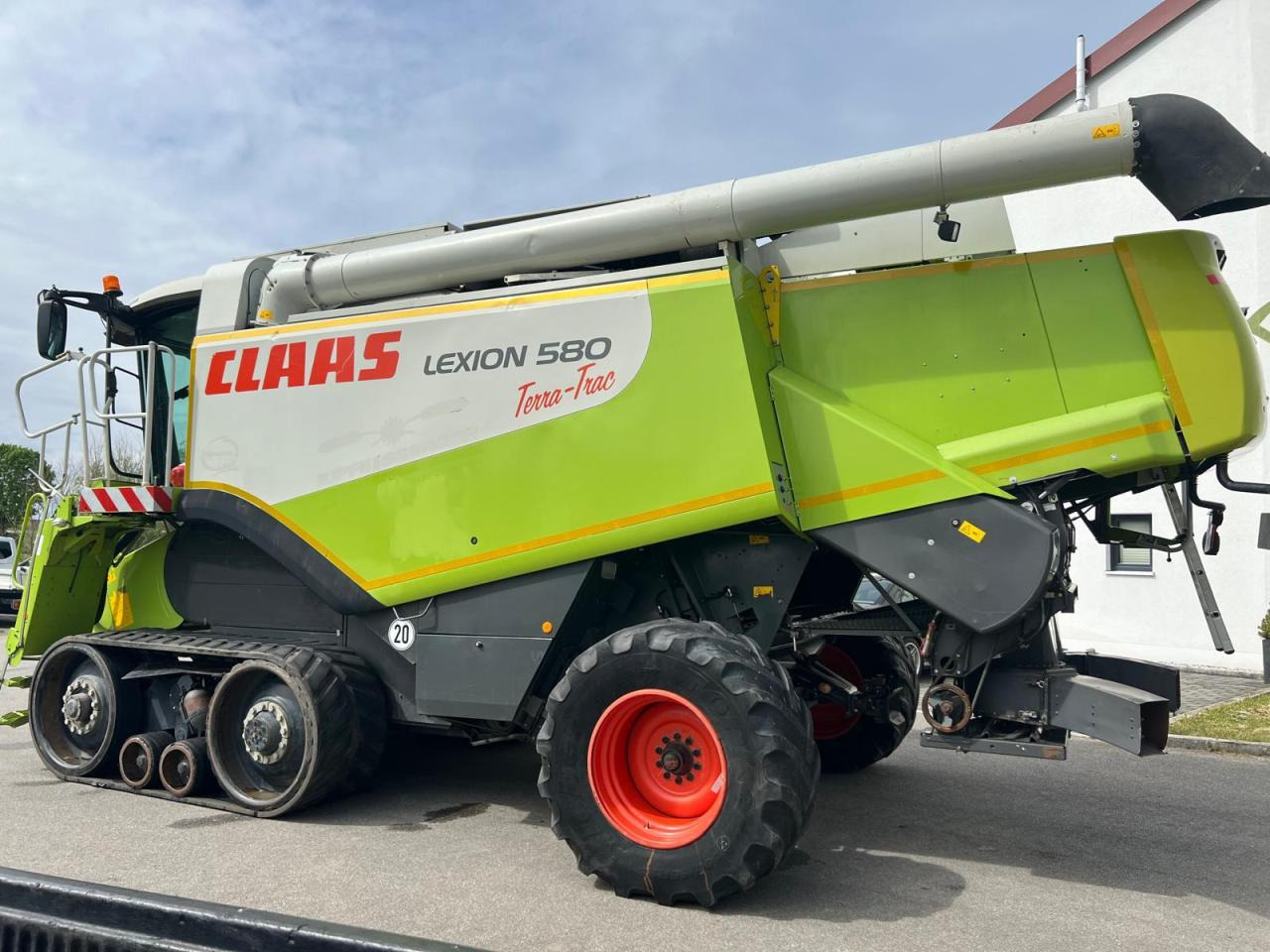 CLAAS Lexion 580 Terra Trac, Bj. 2004 - Mähdrescher: das Bild 2 CLAAS Lexion 580 Terra Trac, Bj. 2004 - Mähdrescher: das Bild 2