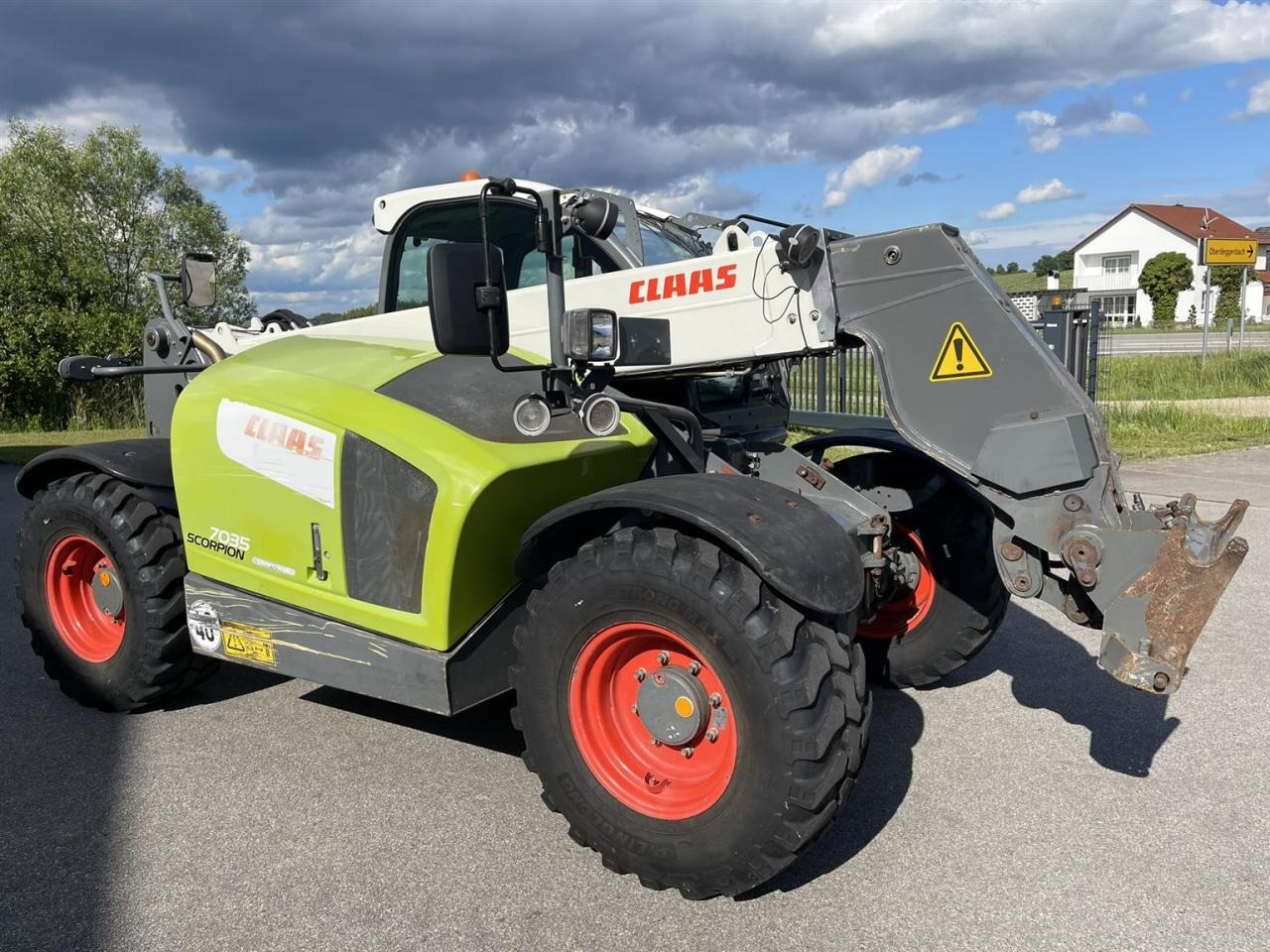 Teleskoplader CLAAS Scorpion 7035 Claas Teleskoplader, 40 kmh: das Bild 8