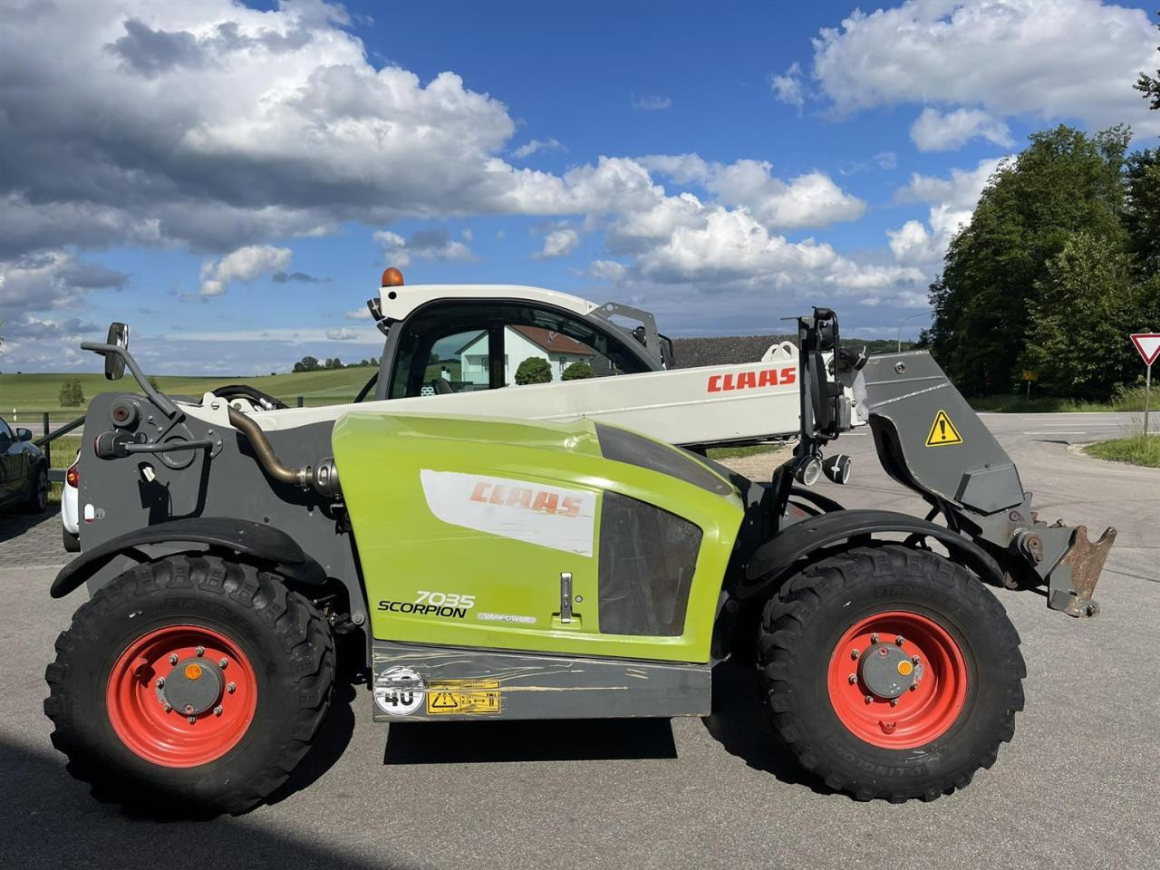 Teleskoplader CLAAS Scorpion 7035 Claas Teleskoplader, 40 kmh: das Bild 6