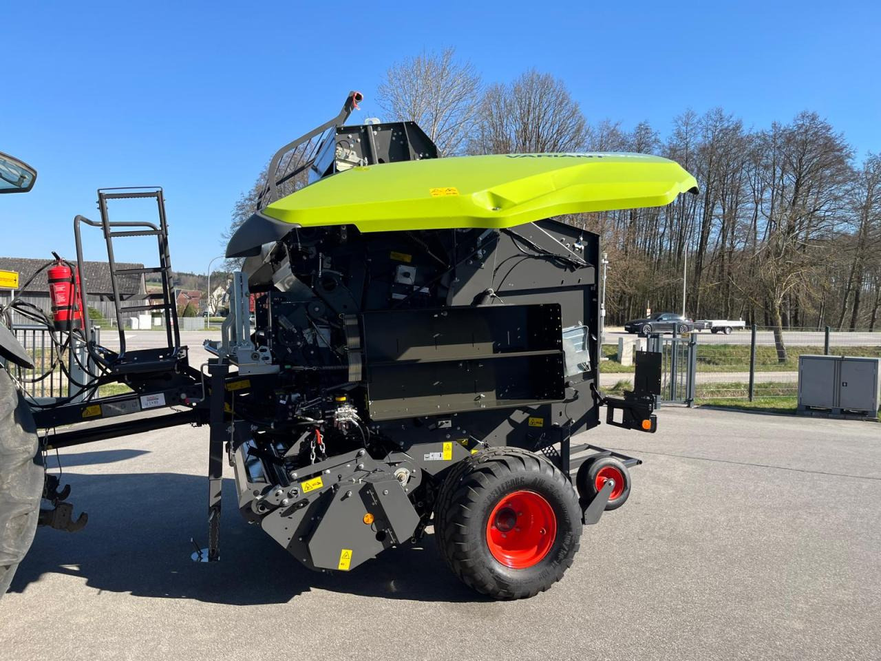 Rundballenpresse CLAAS Variant 580 RC neuwertige Claas Rundballenpresse, Baujahr 2023, ca. 1128 Ballen: das Bild 8