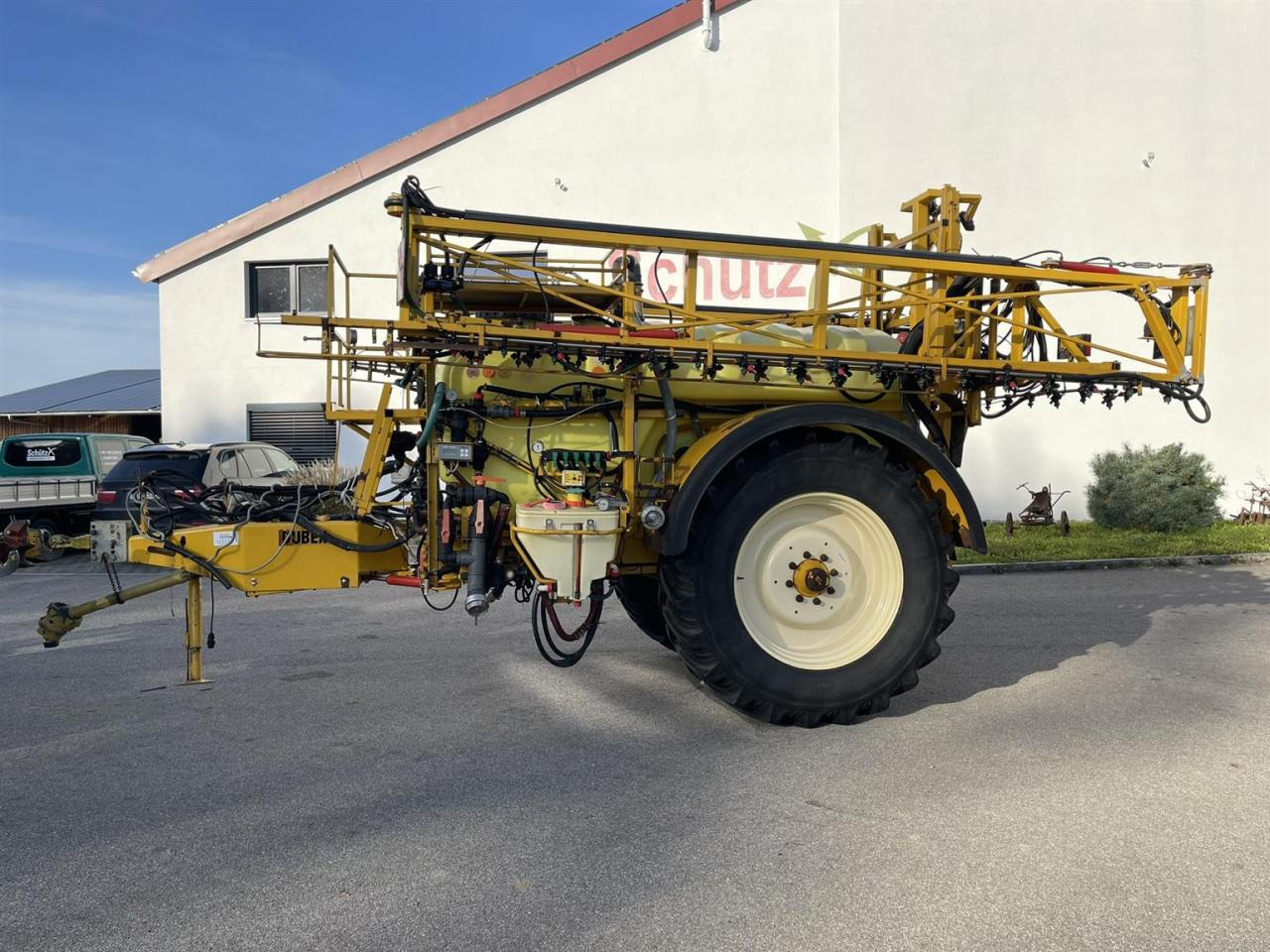Dubex Vector, Lenkung, 4.000l, 28m, Spray Control, Tank Control - Anhängespritze: das Bild 2 Dubex Vector, Lenkung, 4.000l, 28m, Spray Control, Tank Control - Anhängespritze: das Bild 2