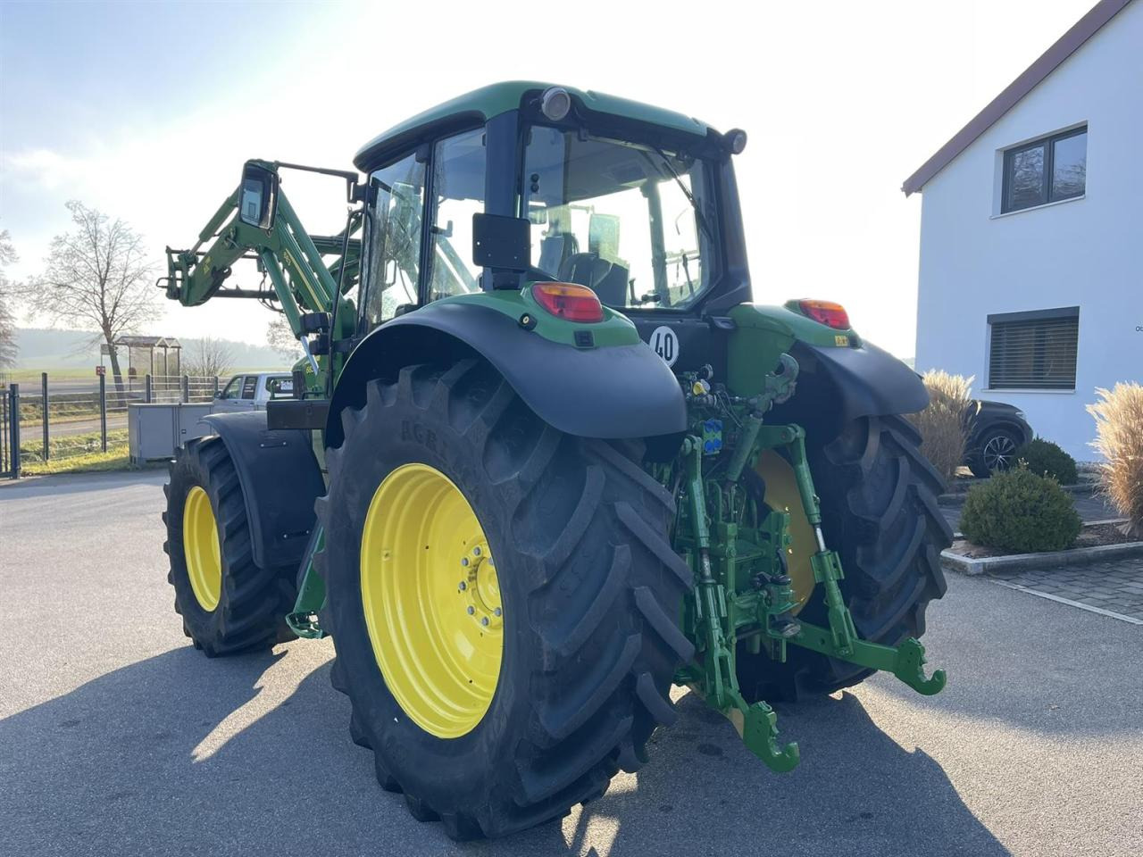 John Deere 6830 Power Quad plus Front-PTO Frontlader FZW - Traktor: das Bild 3 John Deere 6830 Power Quad plus Front-PTO Frontlader FZW - Traktor: das Bild 3