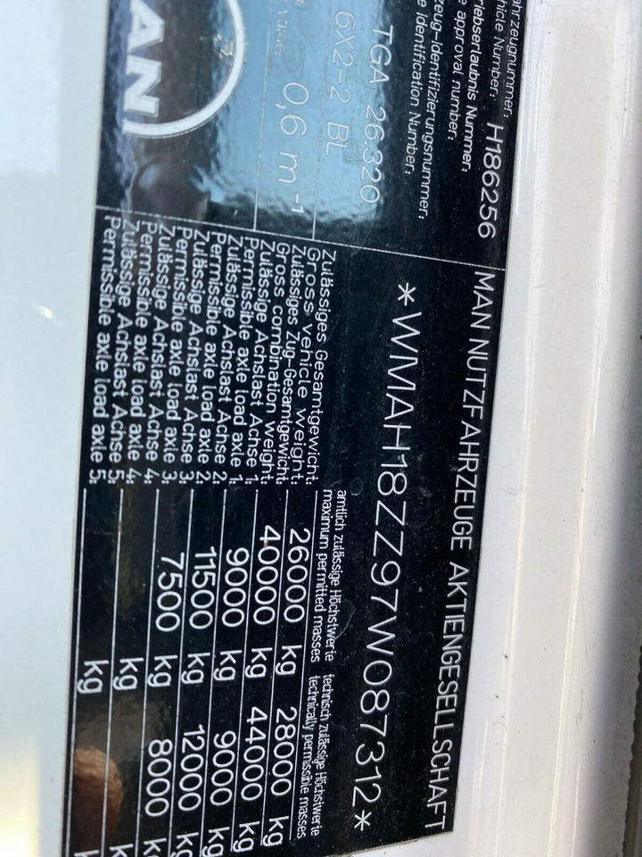 MAN 26.320 TGA 6x2 MAN 26.320 TGA 6x2 – Leasing MAN 26.320 TGA 6x2 MAN 26.320 TGA 6x2: das Bild 9