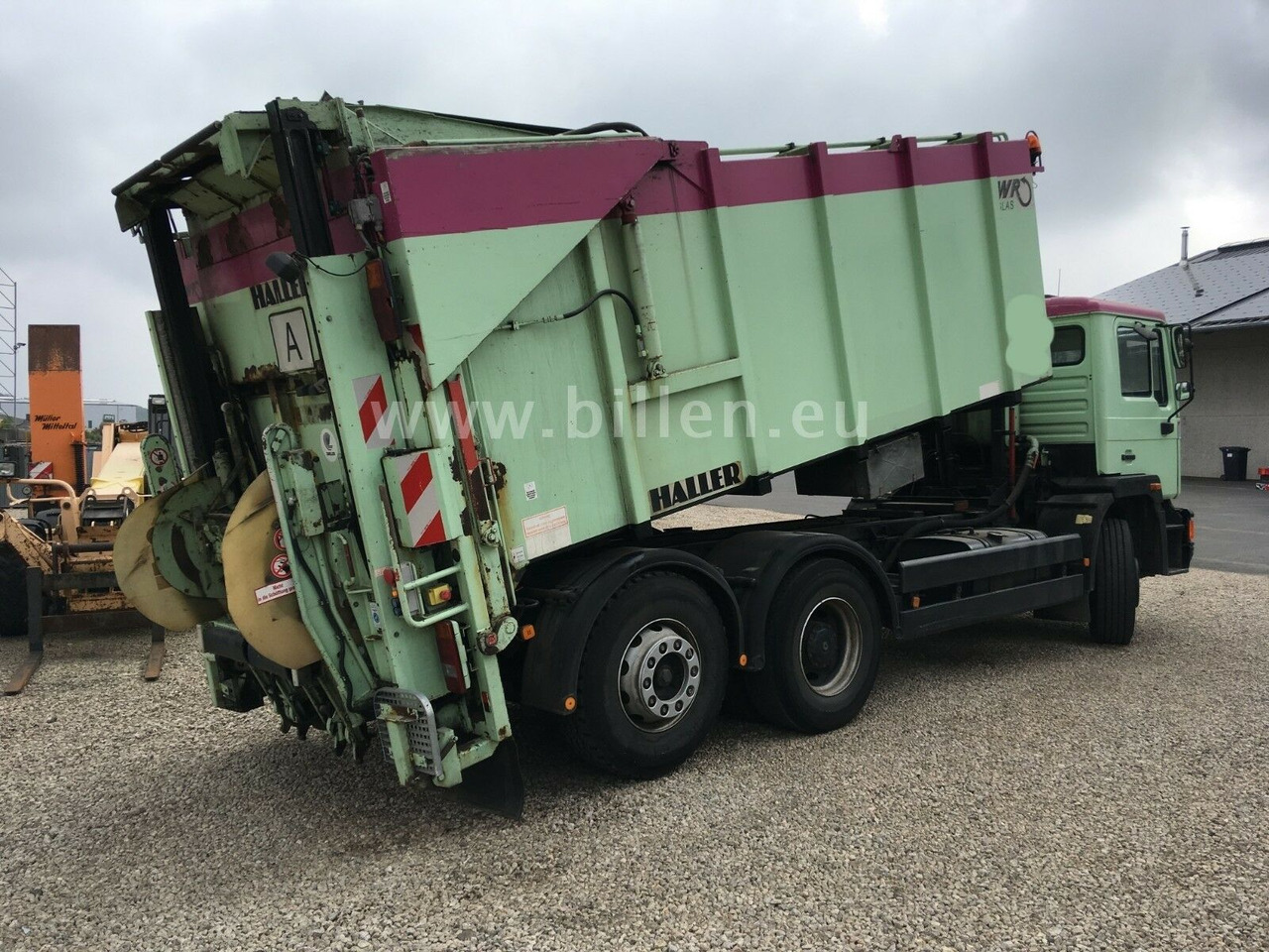 MAN 26.342 6x2Haller M 18 WRG Kippbar MAN 26.342 6x2Haller M 18 WRG Kippbar - Müllwagen: das Bild 4 MAN 26.342 6x2Haller M 18 WRG Kippbar MAN 26.342 6x2Haller M 18 WRG Kippbar - Müllwagen: das Bild 4