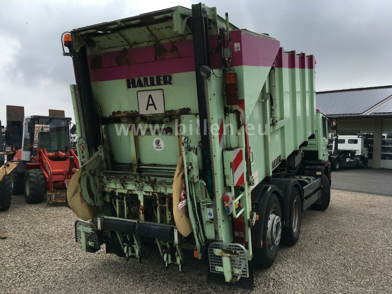 MAN 26.342 6x2Haller M 18 WRG Kippbar MAN 26.342 6x2Haller M 18 WRG Kippbar - Müllwagen: das Bild 3 MAN 26.342 6x2Haller M 18 WRG Kippbar MAN 26.342 6x2Haller M 18 WRG Kippbar - Müllwagen: das Bild 3
