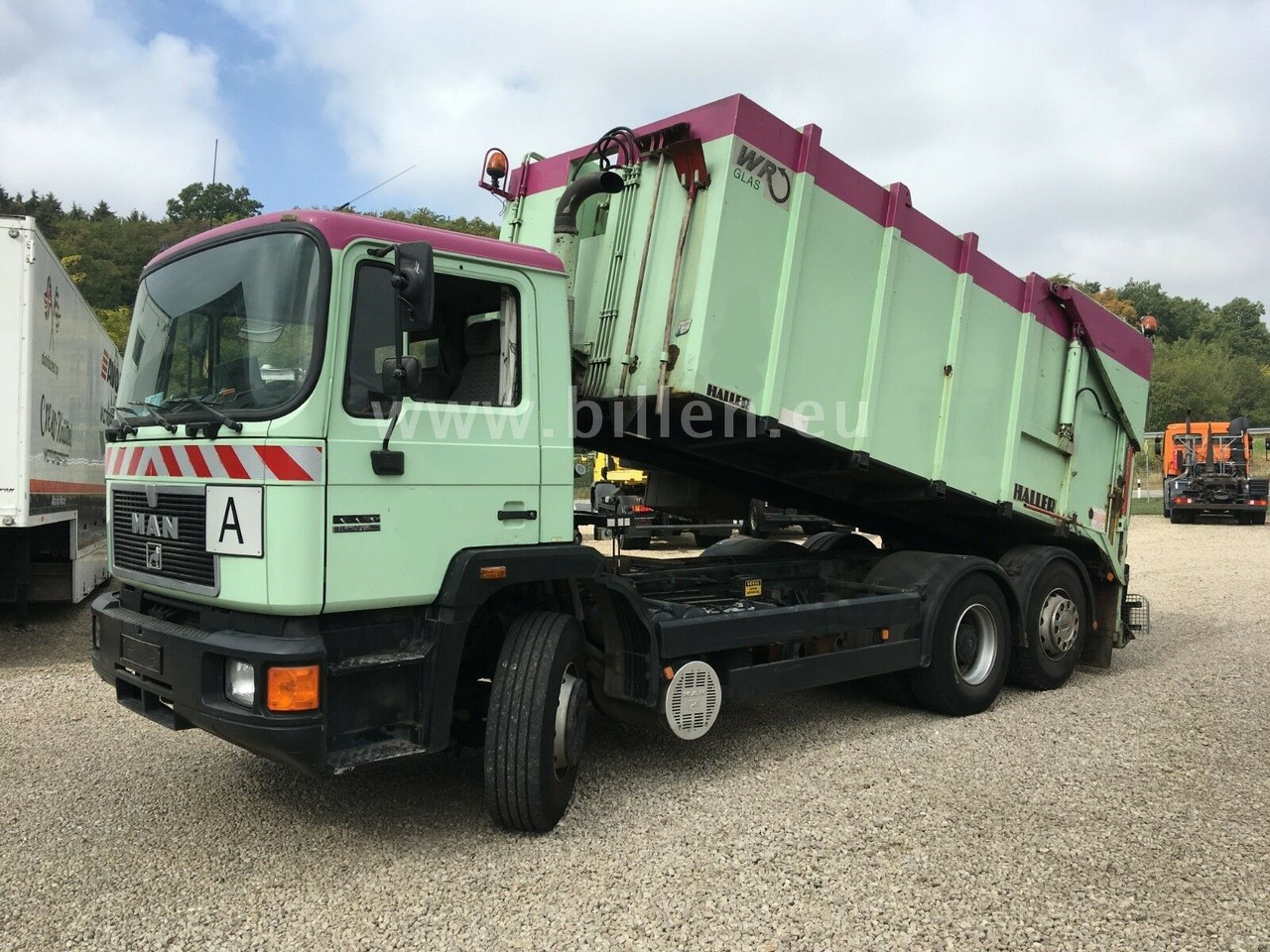 MAN 26.342 6x2Haller M 18 WRG Kippbar MAN 26.342 6x2Haller M 18 WRG Kippbar - Müllwagen: das Bild 1 MAN 26.342 6x2Haller M 18 WRG Kippbar MAN 26.342 6x2Haller M 18 WRG Kippbar - Müllwagen: das Bild 1