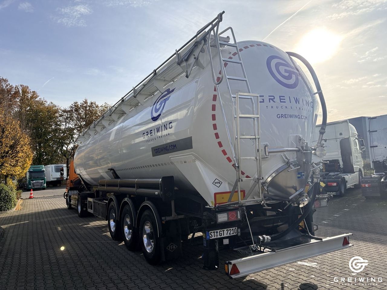 Feldbinder KIP 60.3 - Siloauflieger: das Bild 5 Feldbinder KIP 60.3 - Siloauflieger: das Bild 5