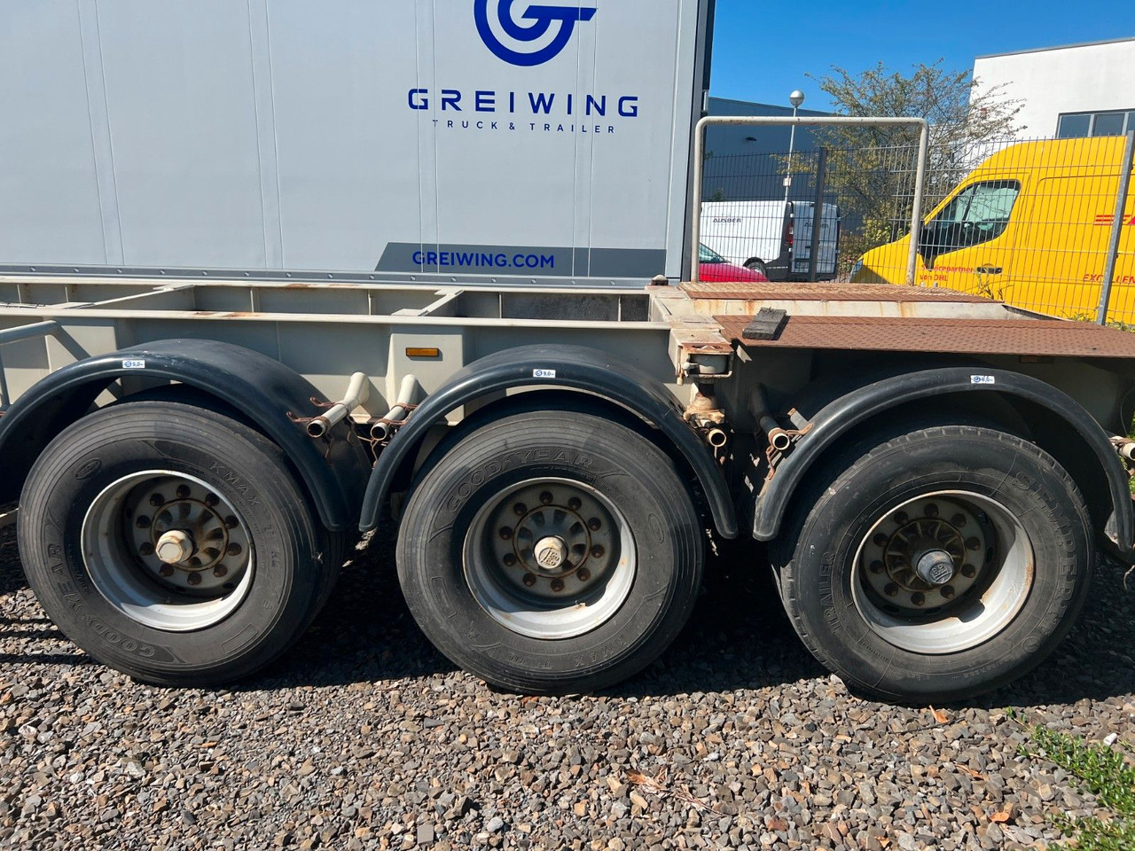 Kässbohrer SC10-24 Chassis Kässbohrer SC10-24 Chassis - Container/ Wechselfahrgestell Auflieger: das Bild 2 Kässbohrer SC10-24 Chassis Kässbohrer SC10-24 Chassis - Container/ Wechselfahrgestell Auflieger: das Bild 2