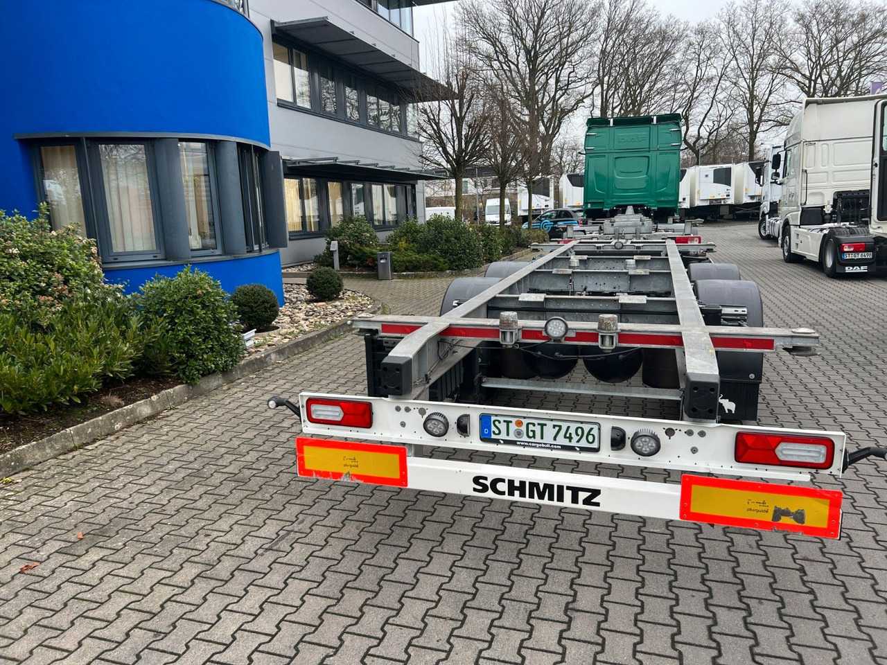 Schmitz Cargobull ZWF 18/L-20' MIDI - Container/ Wechselfahrgestell Anhänger: das Bild 2 Schmitz Cargobull ZWF 18/L-20' MIDI - Container/ Wechselfahrgestell Anhänger: das Bild 2