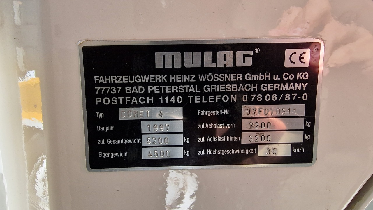 Mulag Comet 4D - Gepäckschlepper: das Bild 3 Mulag Comet 4D - Gepäckschlepper: das Bild 3
