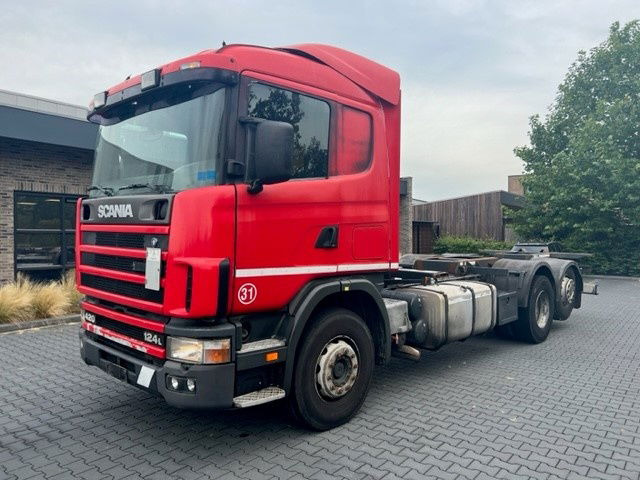 Scania R124-420 .420 6x2 - Fahrgestell LKW: das Bild 1 Scania R124-420 .420 6x2 - Fahrgestell LKW: das Bild 1