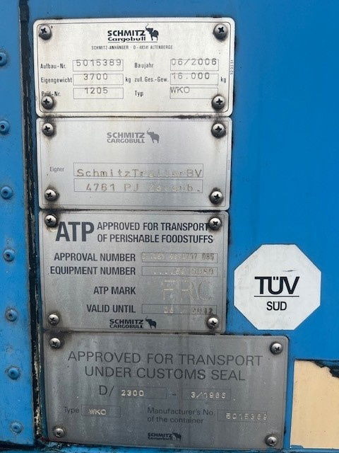 Schmitz Cargobull wko - Kühlkofferaufbau: das Bild 4 Schmitz Cargobull wko - Kühlkofferaufbau: das Bild 4