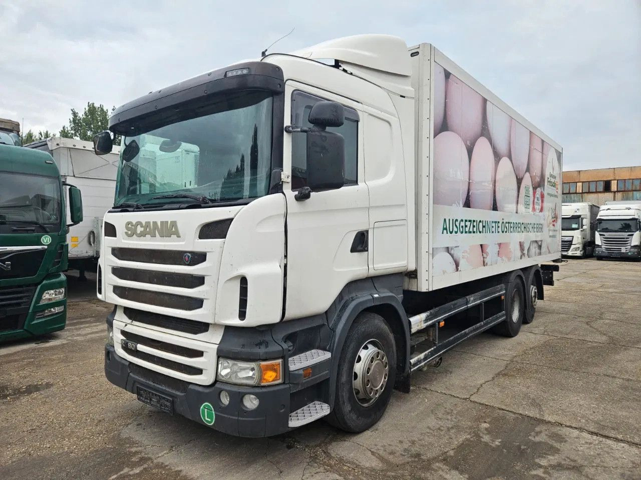 Scania R480 BOX Tail Lift Euro5 - Koffer LKW: das Bild 1 Scania R480 BOX Tail Lift Euro5 - Koffer LKW: das Bild 1