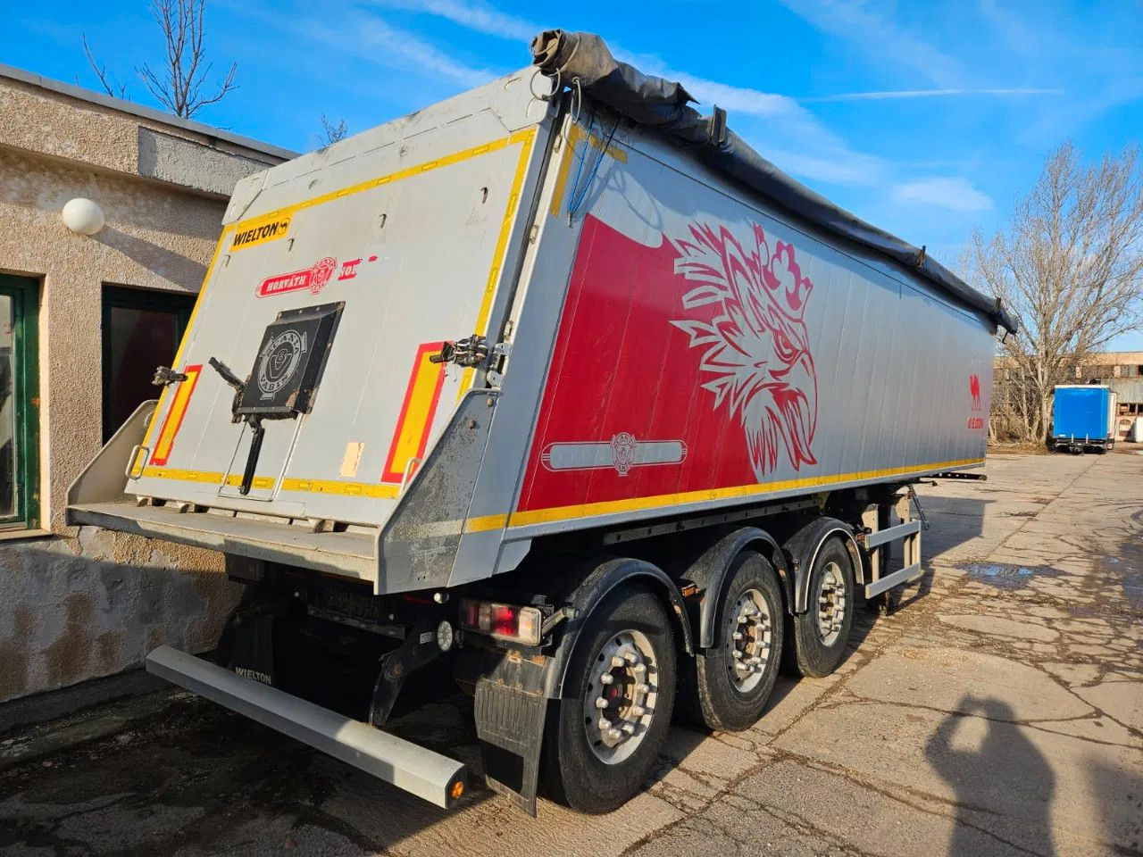 Wielton NW-3 38m3 Lifting Axle, Alloy w. - Kipper Auflieger: das Bild 4 Wielton NW-3 38m3 Lifting Axle, Alloy w. - Kipper Auflieger: das Bild 4