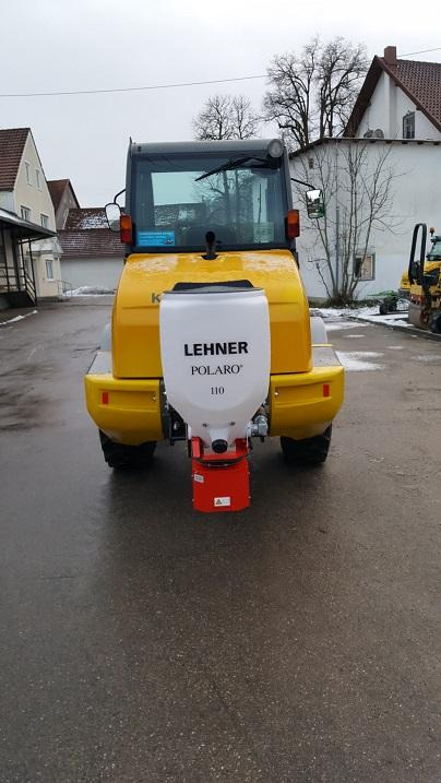 Lehner Polaro 110 Streuer Salzstreuer Radlader Winterdienst JCB - Salzstreuer: das Bild 1 Lehner Polaro 110 Streuer Salzstreuer Radlader Winterdienst JCB - Salzstreuer: das Bild 1