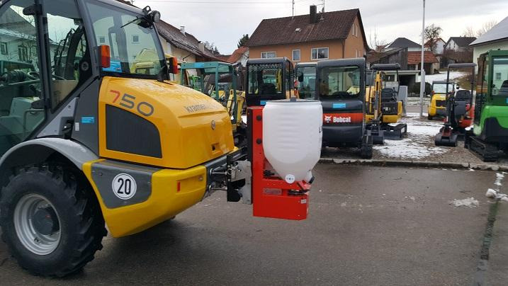 Lehner Polaro 110 Streuer Salzstreuer Radlader Winterdienst JCB - Salzstreuer: das Bild 2 Lehner Polaro 110 Streuer Salzstreuer Radlader Winterdienst JCB - Salzstreuer: das Bild 2