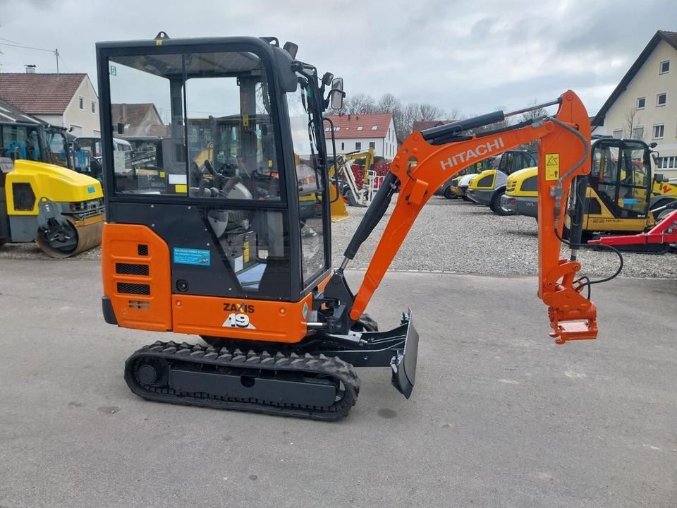 Minibagger Hitachi ZX 19 Powertilt Bagger Kettenbagger - Minibagger: das Bild 4 Minibagger Hitachi ZX 19 Powertilt Bagger Kettenbagger - Minibagger: das Bild 4