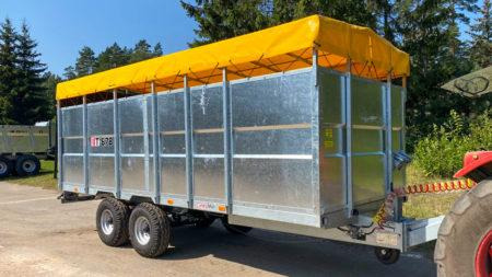 Viehanhänger Tandem Viehwagen Viehtransporter Anhänger - Tiertransporter Anhänger: das Bild 2 Viehanhänger Tandem Viehwagen Viehtransporter Anhänger - Tiertransporter Anhänger: das Bild 2