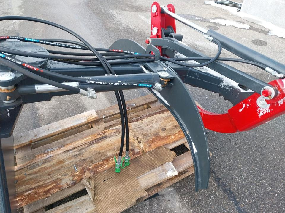 Schwenkbar Rückezange Holzzange 3 Punkt Forstzange Traktor - Fällgreifer: das Bild 2 Schwenkbar Rückezange Holzzange 3 Punkt Forstzange Traktor - Fällgreifer: das Bild 2