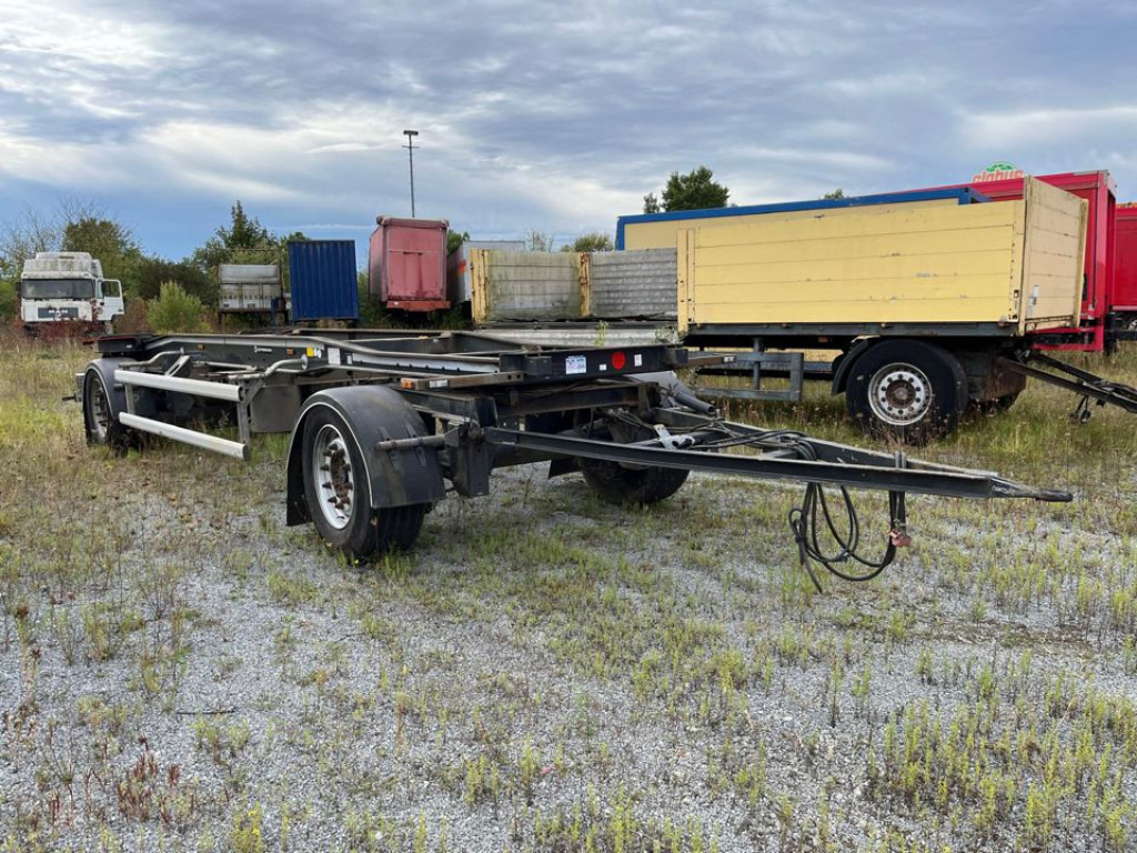 HUEFFERMANN 2-achs Abrollanhänger Containeranhänger HSA 18.70 - Abrollanhänger/ Absetzanhänger: das Bild 2 HUEFFERMANN 2-achs Abrollanhänger Containeranhänger HSA 18.70 - Abrollanhänger/ Absetzanhänger: das Bild 2