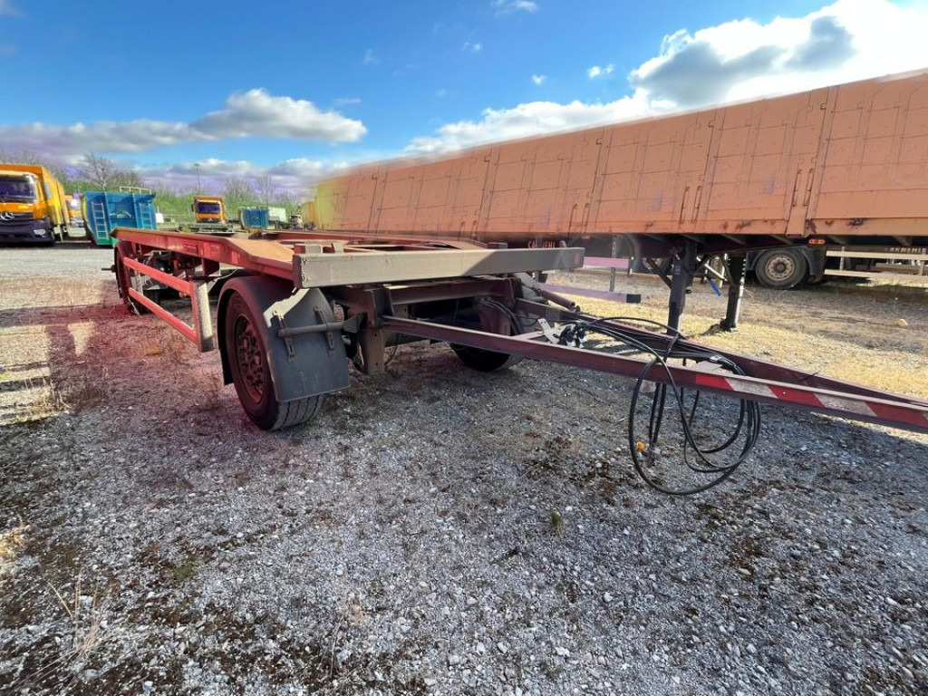 HUEFFERMANN 2-achs Abrollanhänger HAR 18.70 Containeranhänger Außenrollenanhg. - Abrollanhänger/ Absetzanhänger: das Bild 2 HUEFFERMANN 2-achs Abrollanhänger HAR 18.70 Containeranhänger Außenrollenanhg. - Abrollanhänger/ Absetzanhänger: das Bild 2