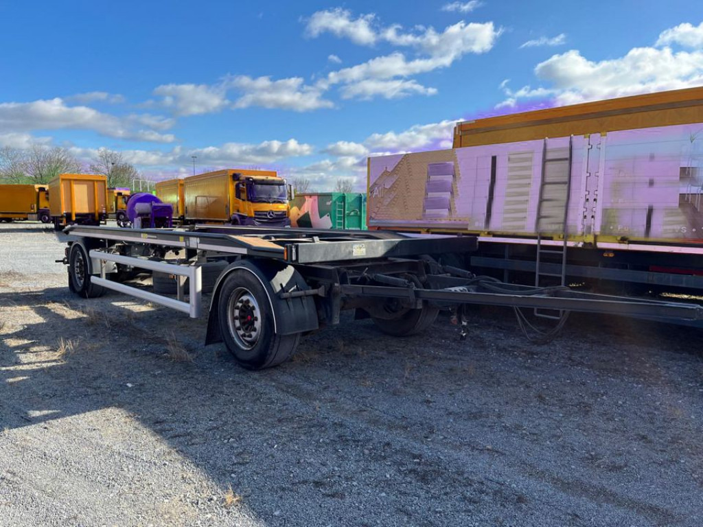 HUEFFERMANN 2-achs Abrollanhänger HAR 18.70 Containeranhänger - Abrollanhänger/ Absetzanhänger: das Bild 2 HUEFFERMANN 2-achs Abrollanhänger HAR 18.70 Containeranhänger - Abrollanhänger/ Absetzanhänger: das Bild 2