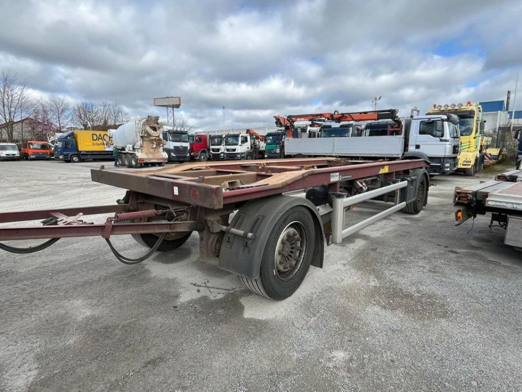 Hüffermann 2-achs Abrollanhänger HAR 18.70 Containeranhänge - Abrollanhänger/ Absetzanhänger: das Bild 1 Hüffermann 2-achs Abrollanhänger HAR 18.70 Containeranhänge - Abrollanhänger/ Absetzanhänger: das Bild 1