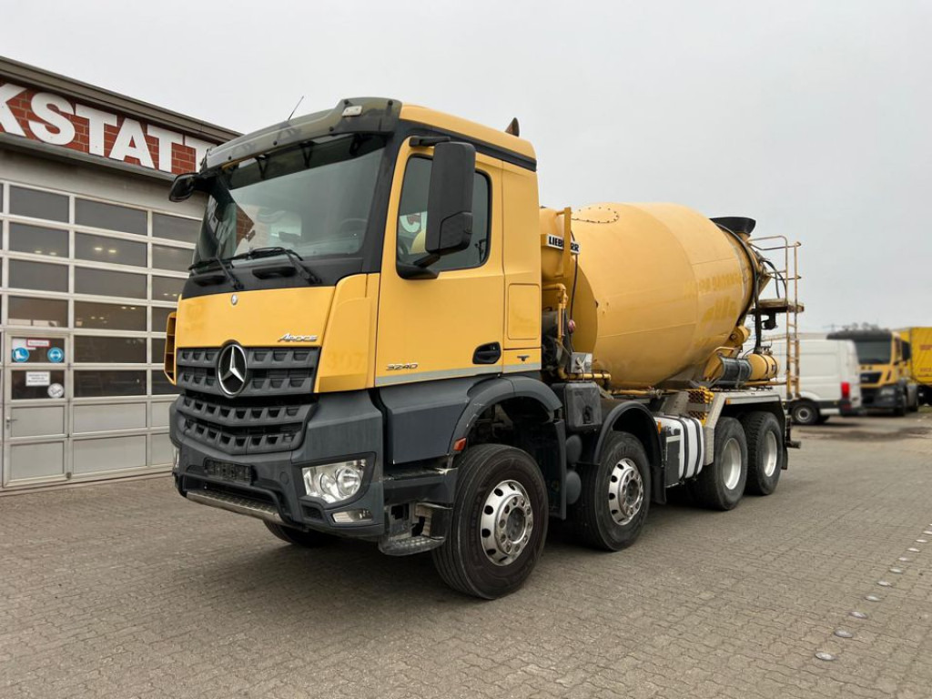 MERCEDES-BENZ Arocs 3240 B 8x4 Betonmischer Deutsch Top Liebherr - LKW: das Bild 1 MERCEDES-BENZ Arocs 3240 B 8x4 Betonmischer Deutsch Top Liebherr - LKW: das Bild 1