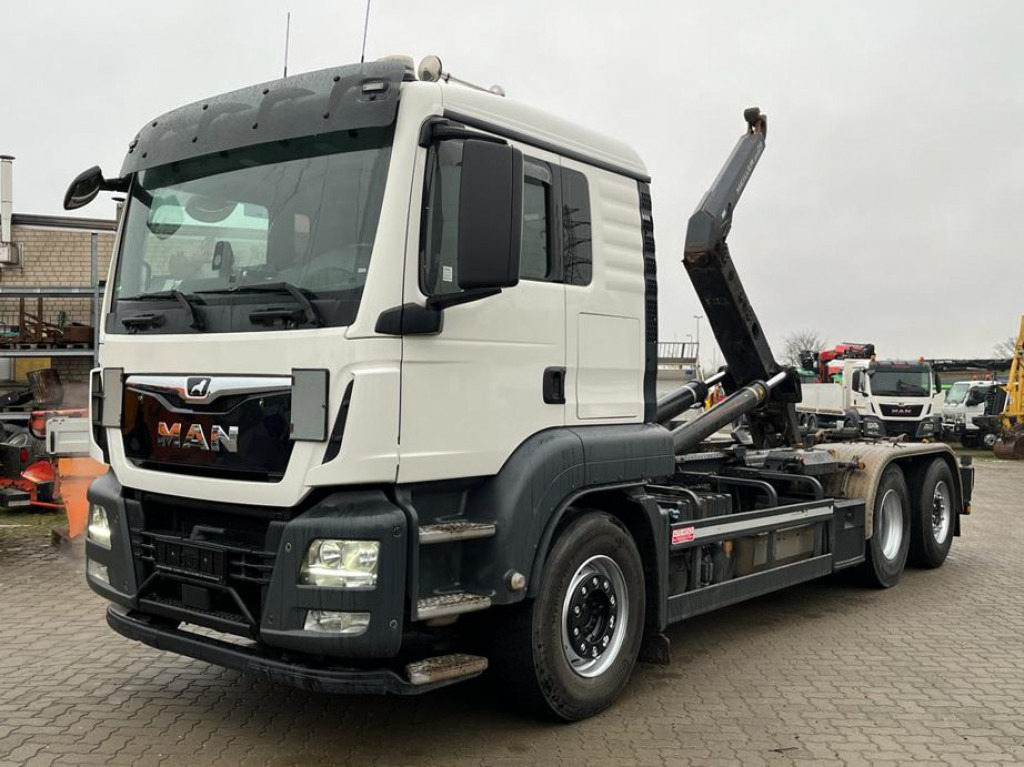 MAN MAN TG-S Abrollkipper 26.460 6x2-2 BL Meiller, Funk - Abrollkipper: das Bild 1 MAN MAN TG-S Abrollkipper 26.460 6x2-2 BL Meiller, Funk - Abrollkipper: das Bild 1