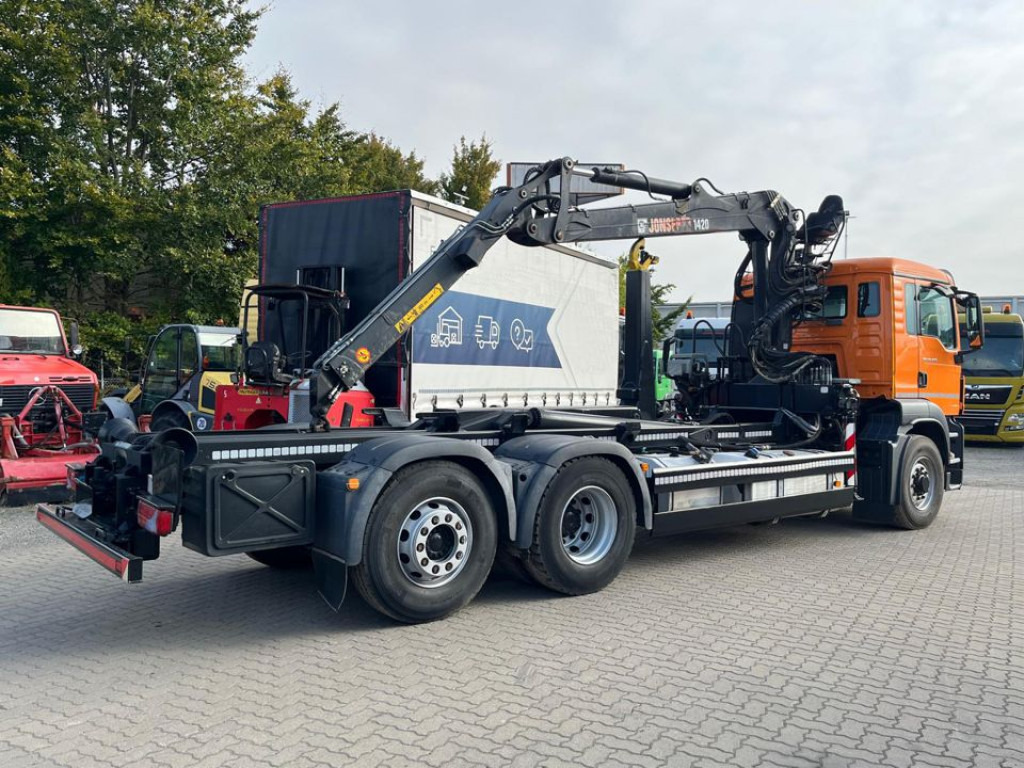MAN MAN TG-S Abrollkipper mit Kran 26.400 6x4H-2 BL Lift/Lenk - Abrollkipper, Autokran: das Bild 5 MAN MAN TG-S Abrollkipper mit Kran 26.400 6x4H-2 BL Lift/Lenk - Abrollkipper, Autokran: das Bild 5